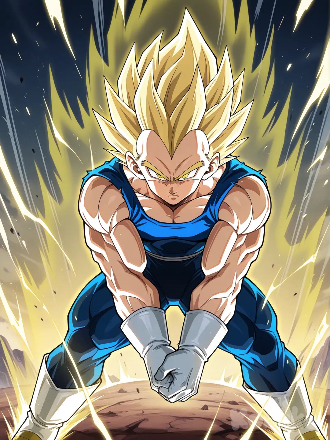 vegeta, supersayin