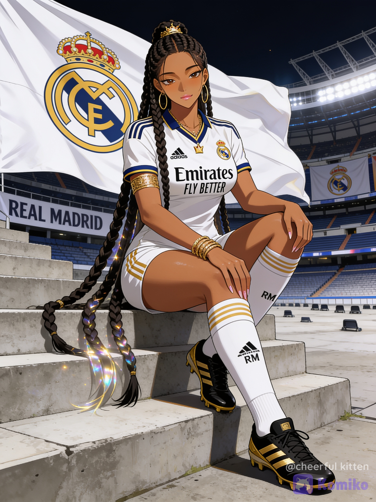 Real Madrid Queen: Stadium Night