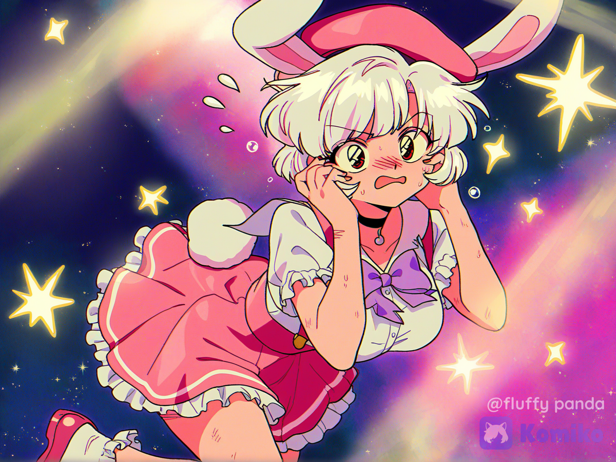 She's not flustered! (lie)
