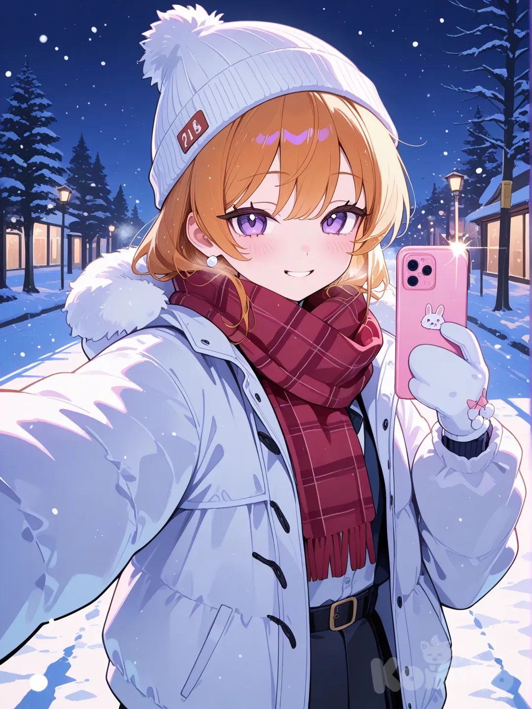 Selfie winter