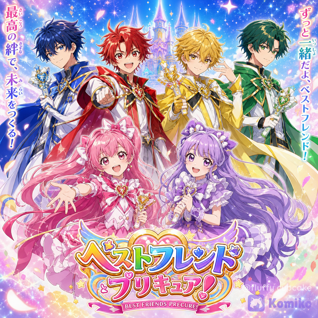 best friends precure