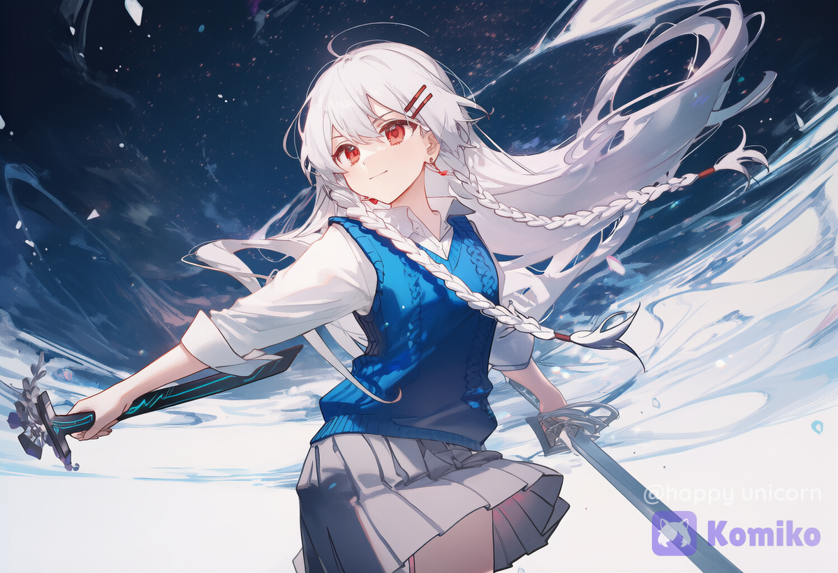 Rei's Sword Fighting Training