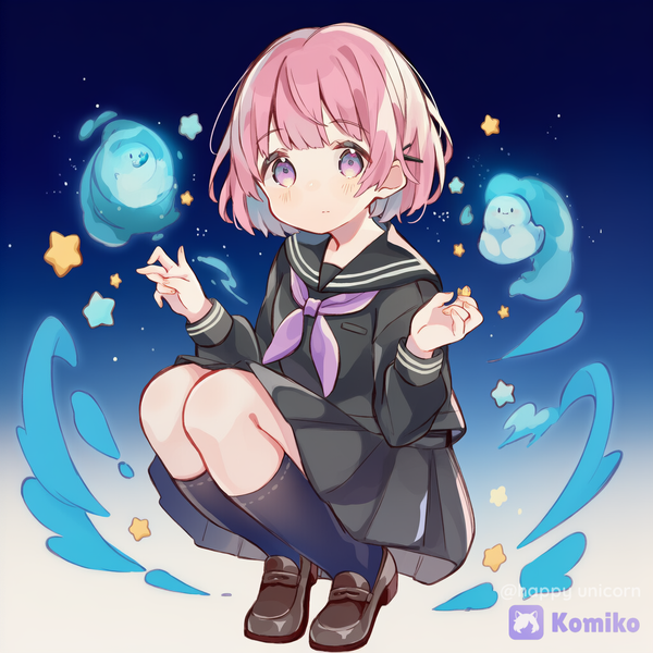 Kanon playing with neptunian slimes