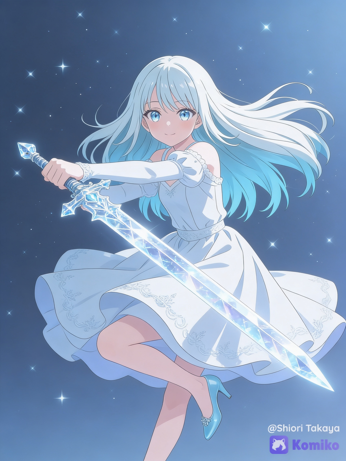 Lyssandra's sword training