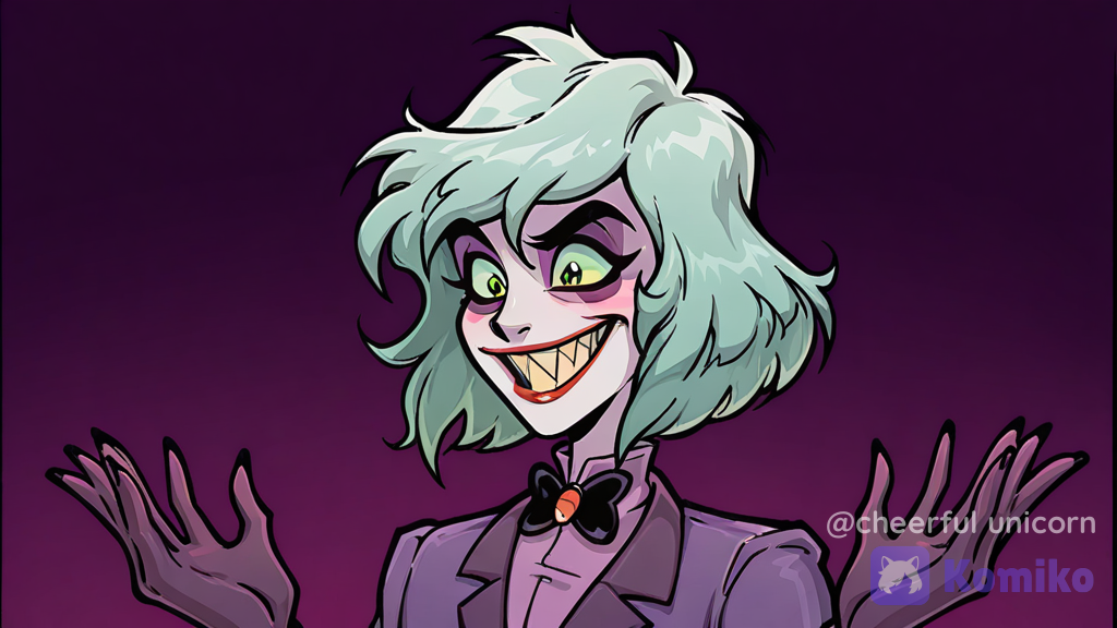 Joker hazbin hotel version