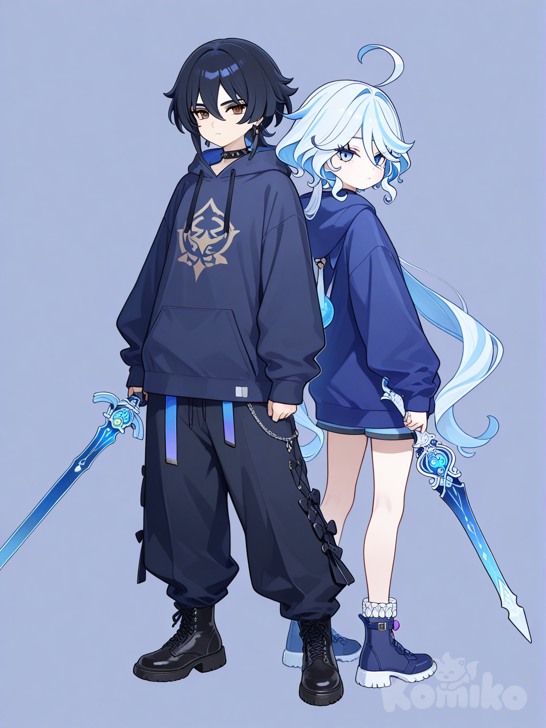 Furina and Qiqi