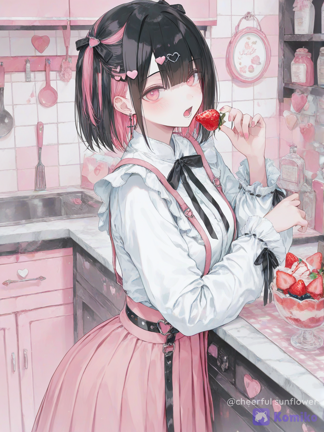Starwberries nom