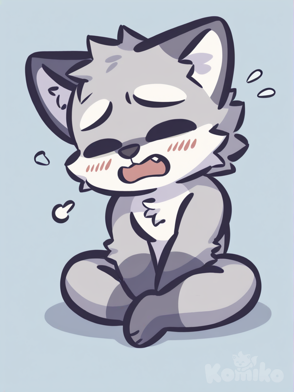 Chibi wolf
