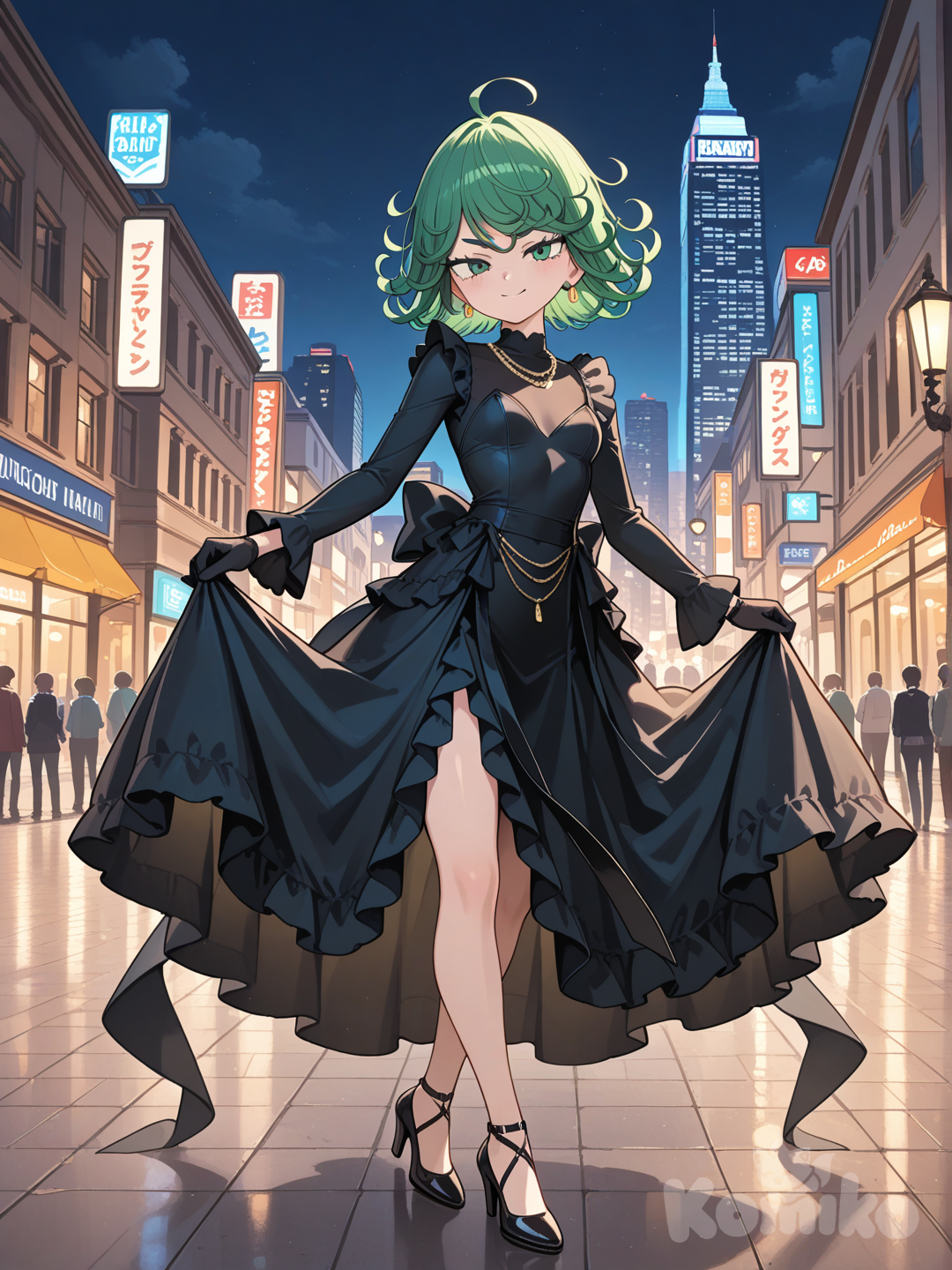 Tatsumaki's fun night !!!!!