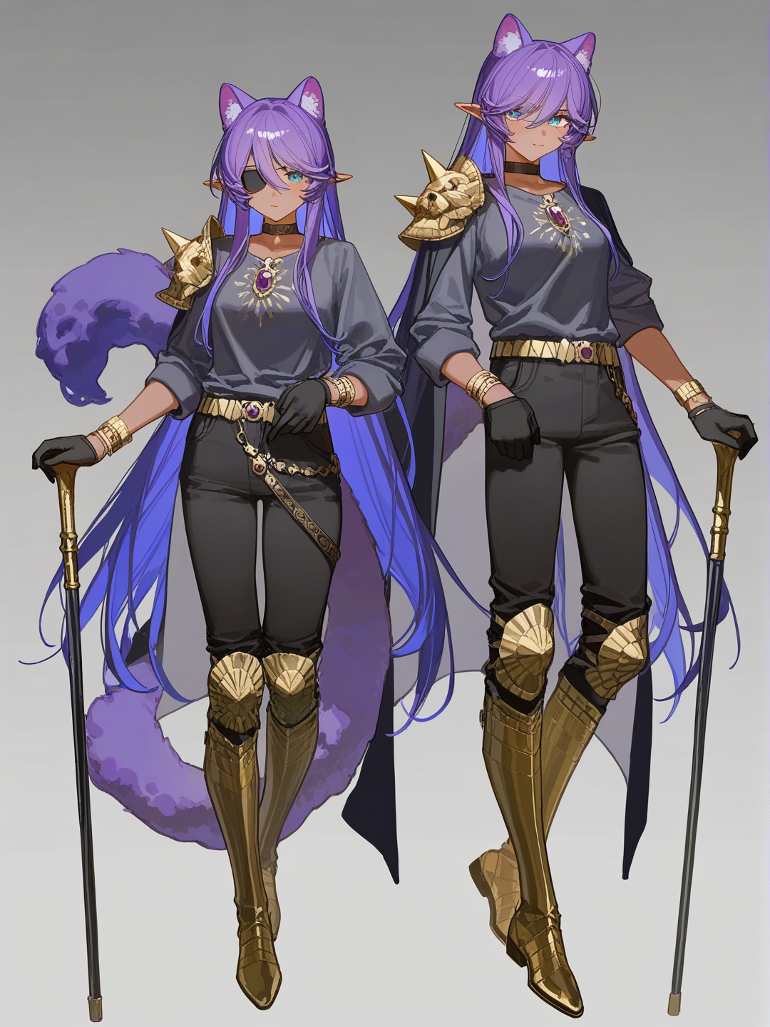 My powerful OC go to battle