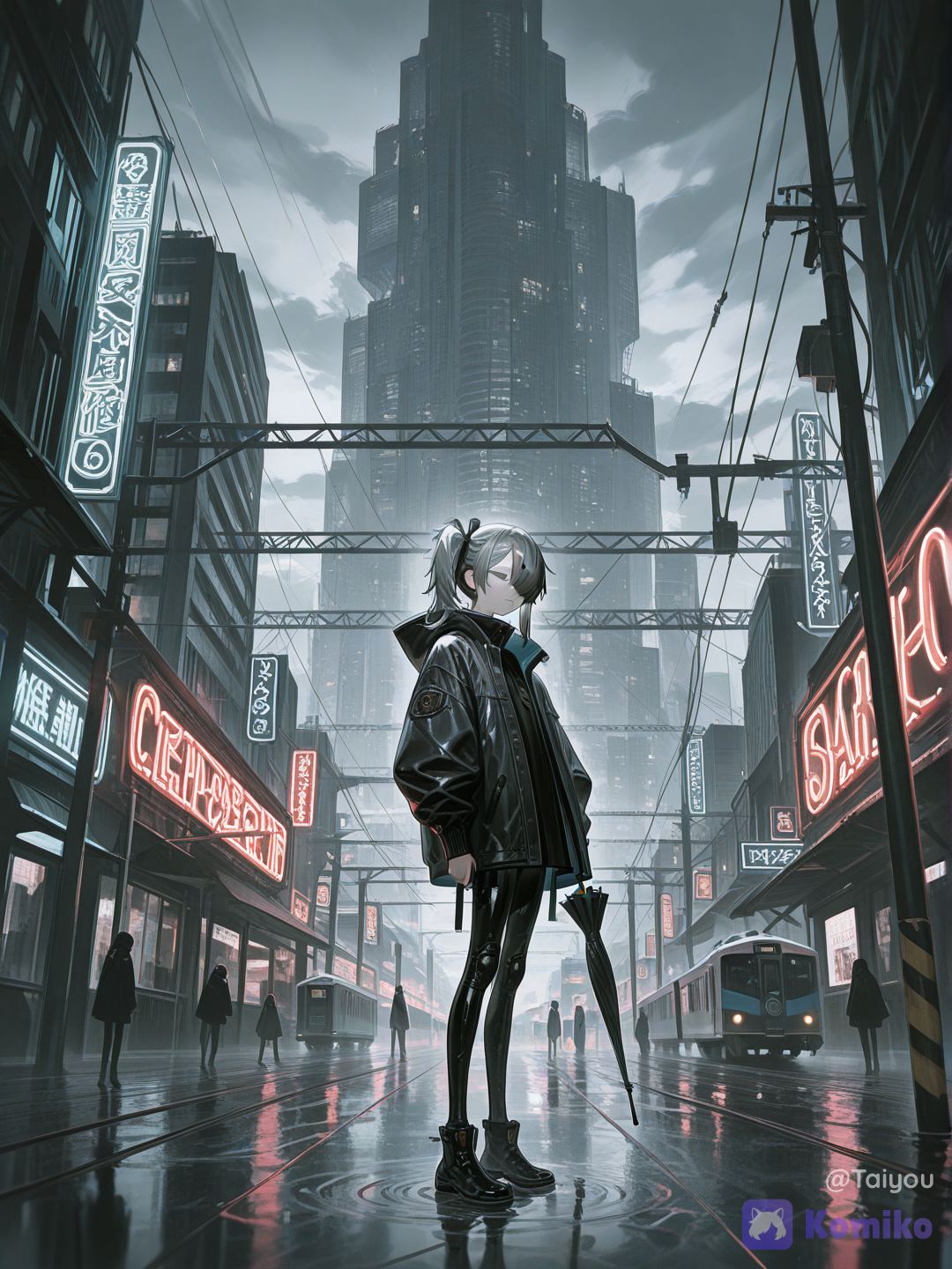 Background image for the novel "Pandemic A"