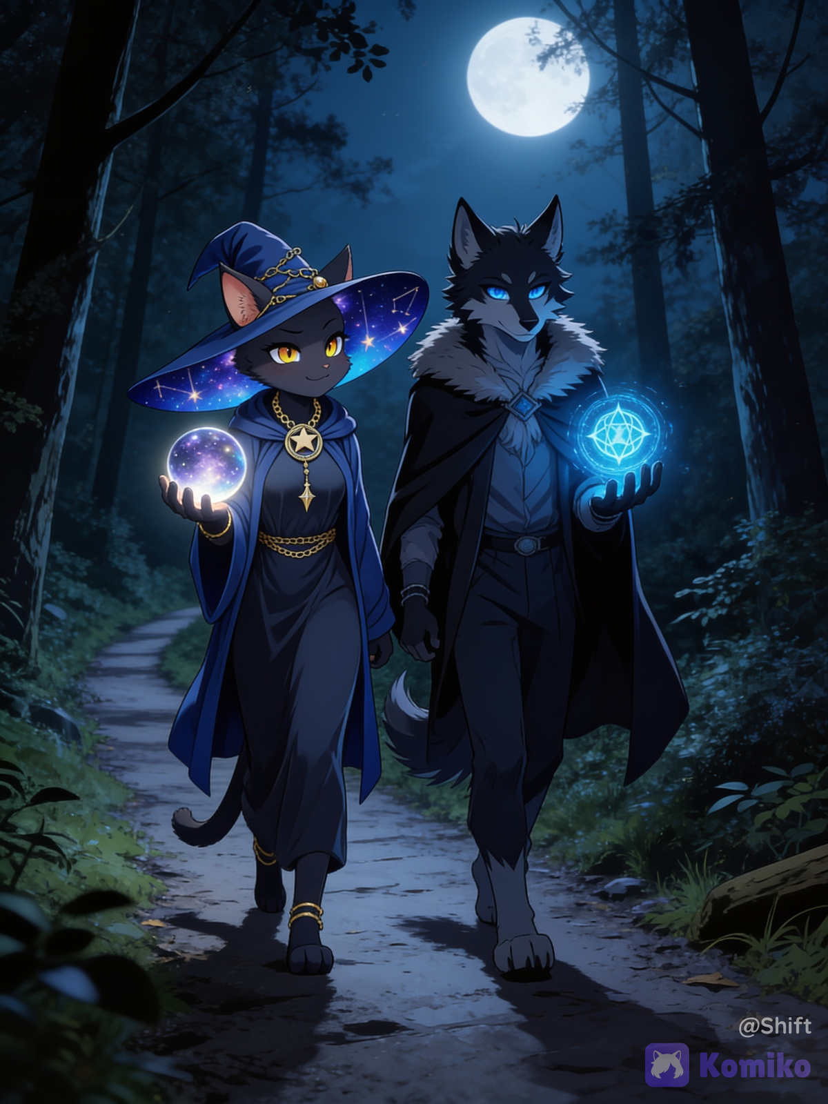 Virgo and Klein Begin Their Adventure
