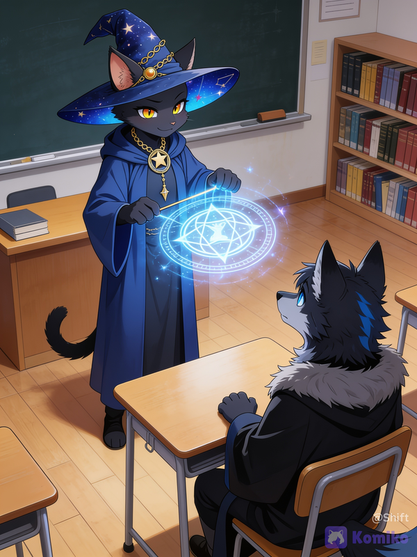 Miss Virgo's Magic Lesson