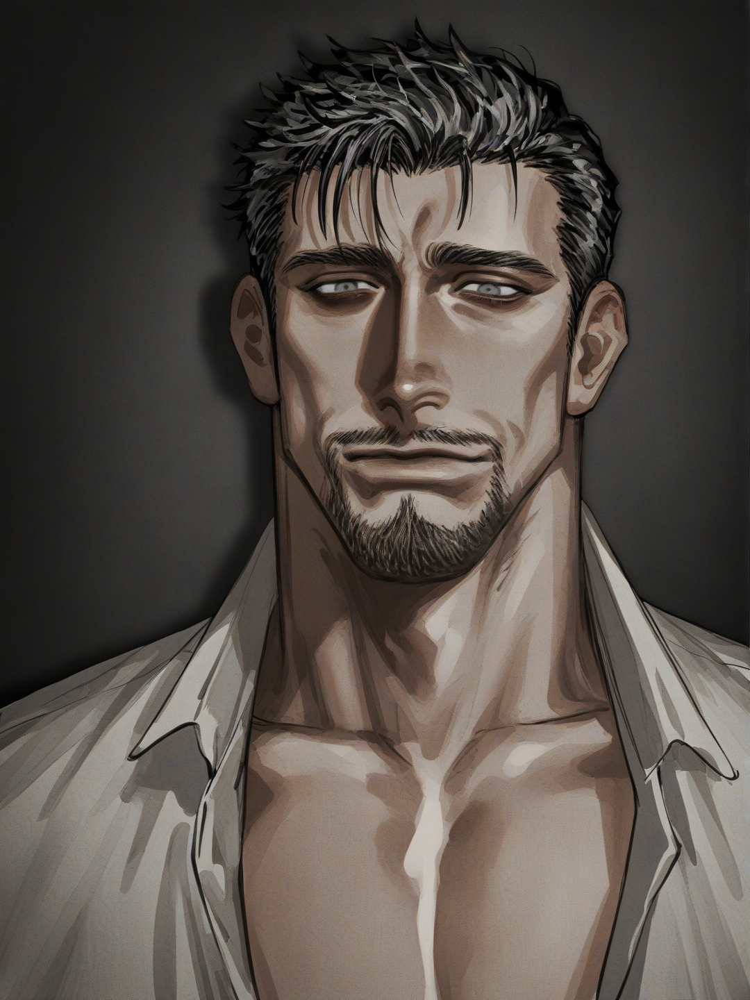 smirk smirk old man