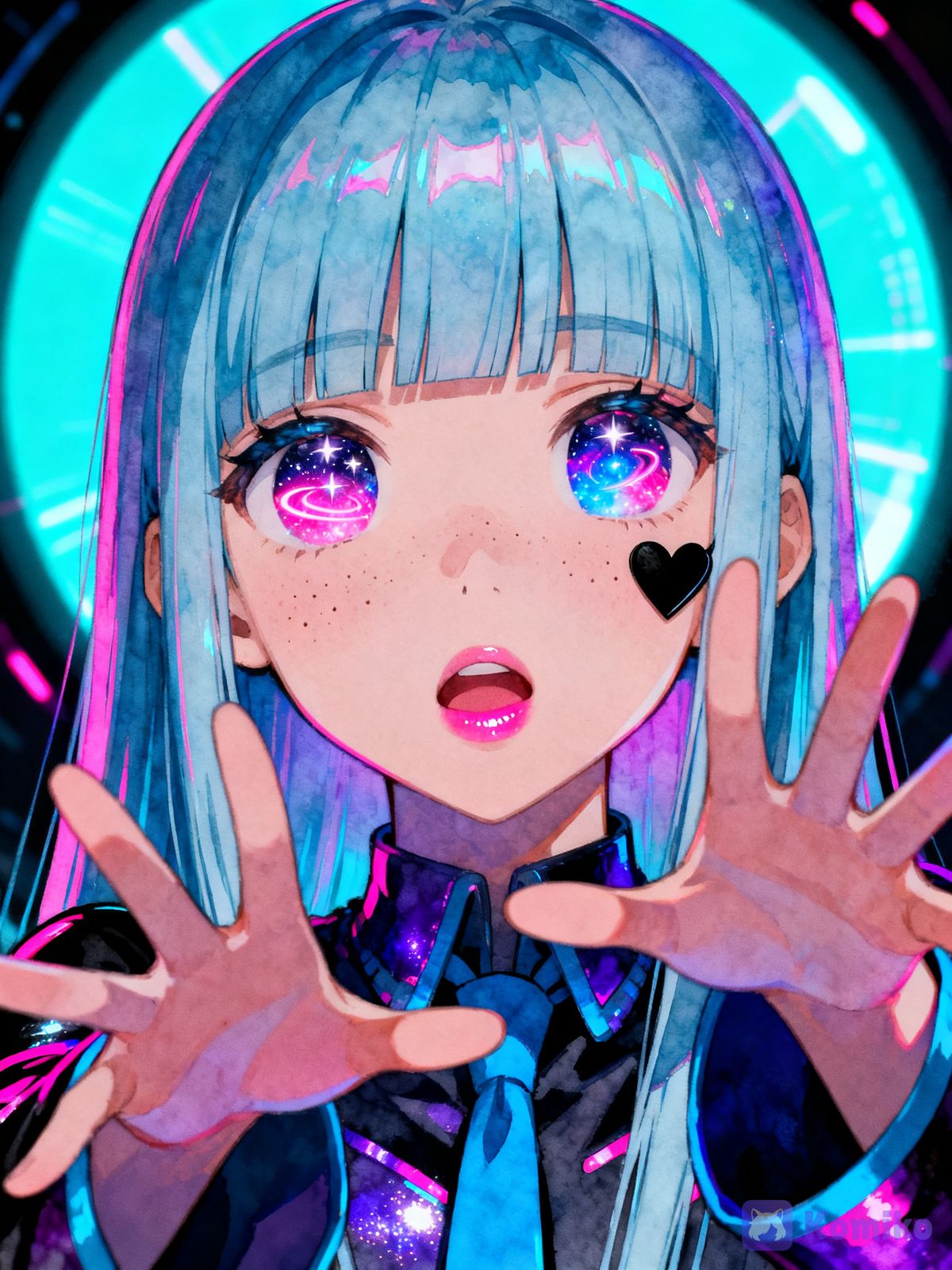 chica neon