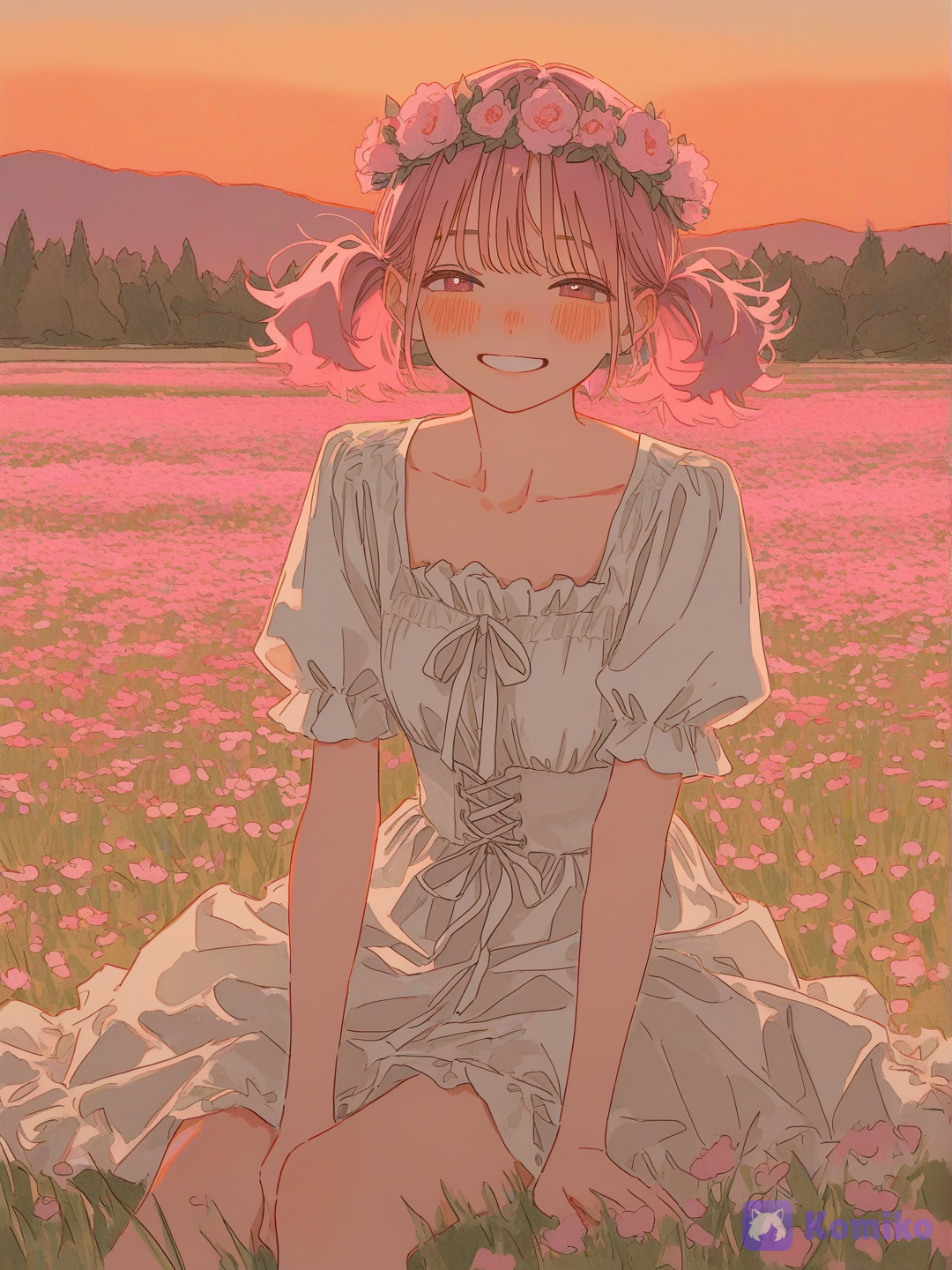 chica rosa