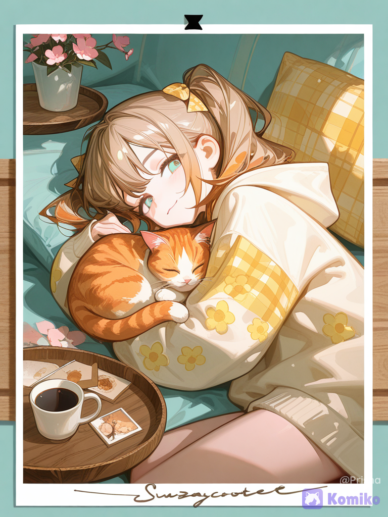 Kitty Cuddles & Cozy Vibes 🐱☕