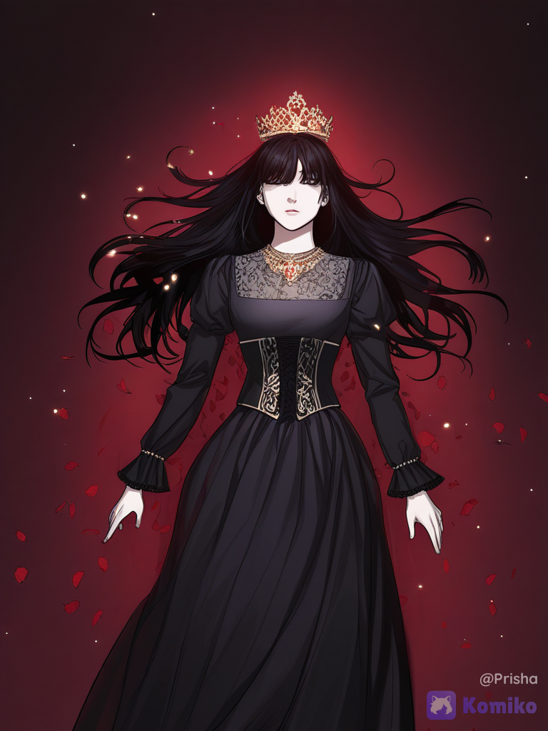 Crimson Queen Dreams 🌹👑