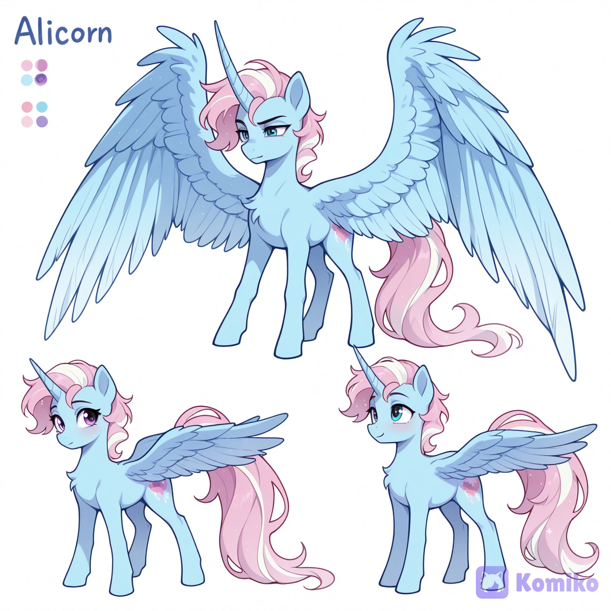 Mlp Alicorn oc ~•^*☁️🍥(cringe alert)