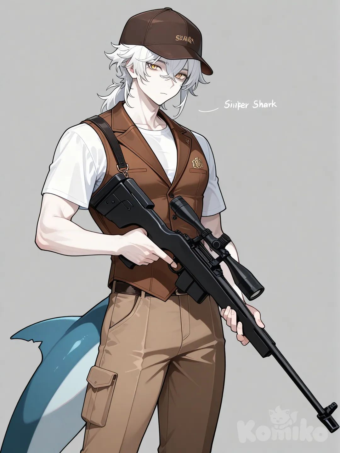 Martin the oceanic white shark
