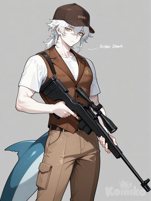 Martin the oceanic white shark