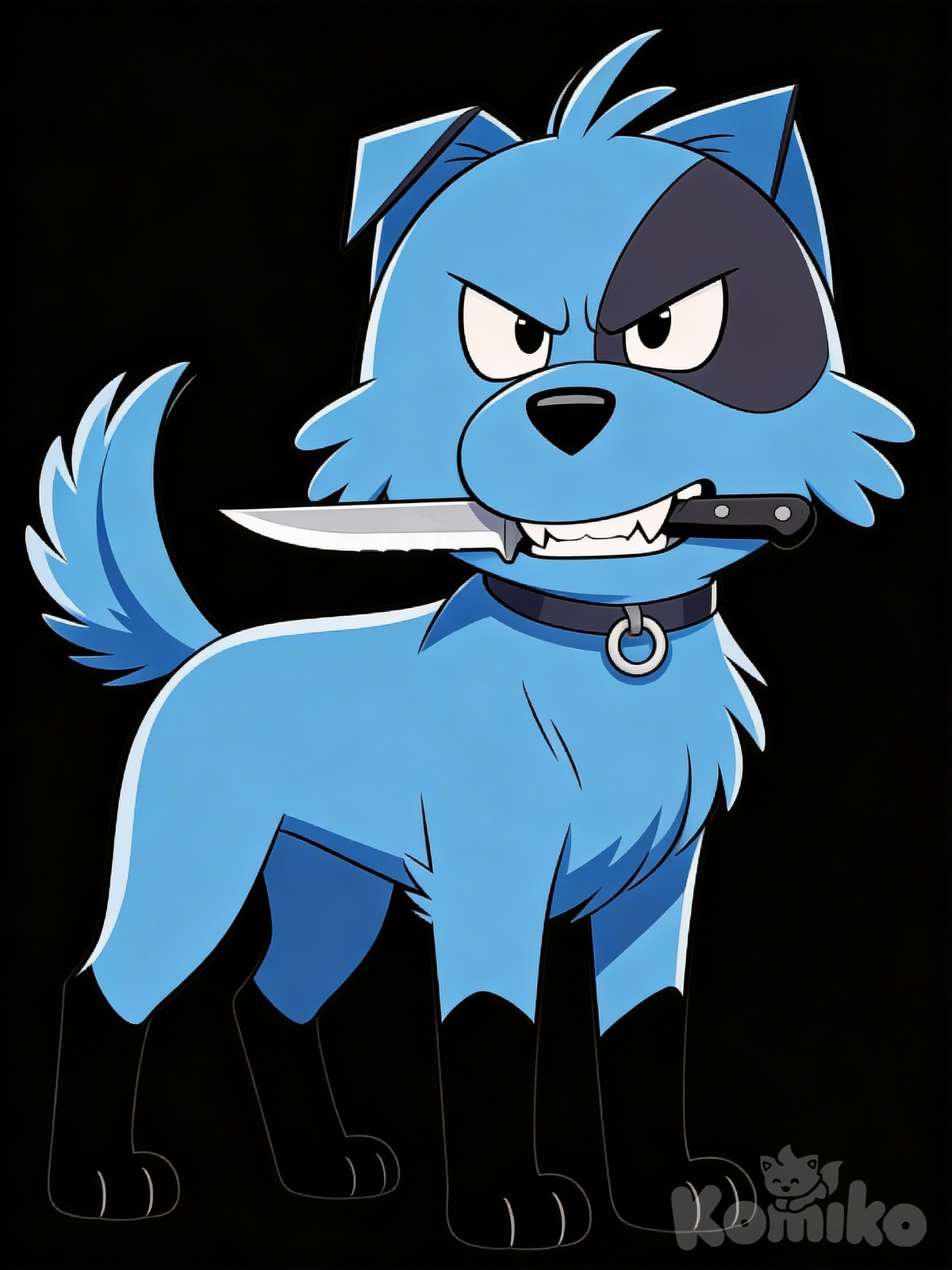 a KNIFE!