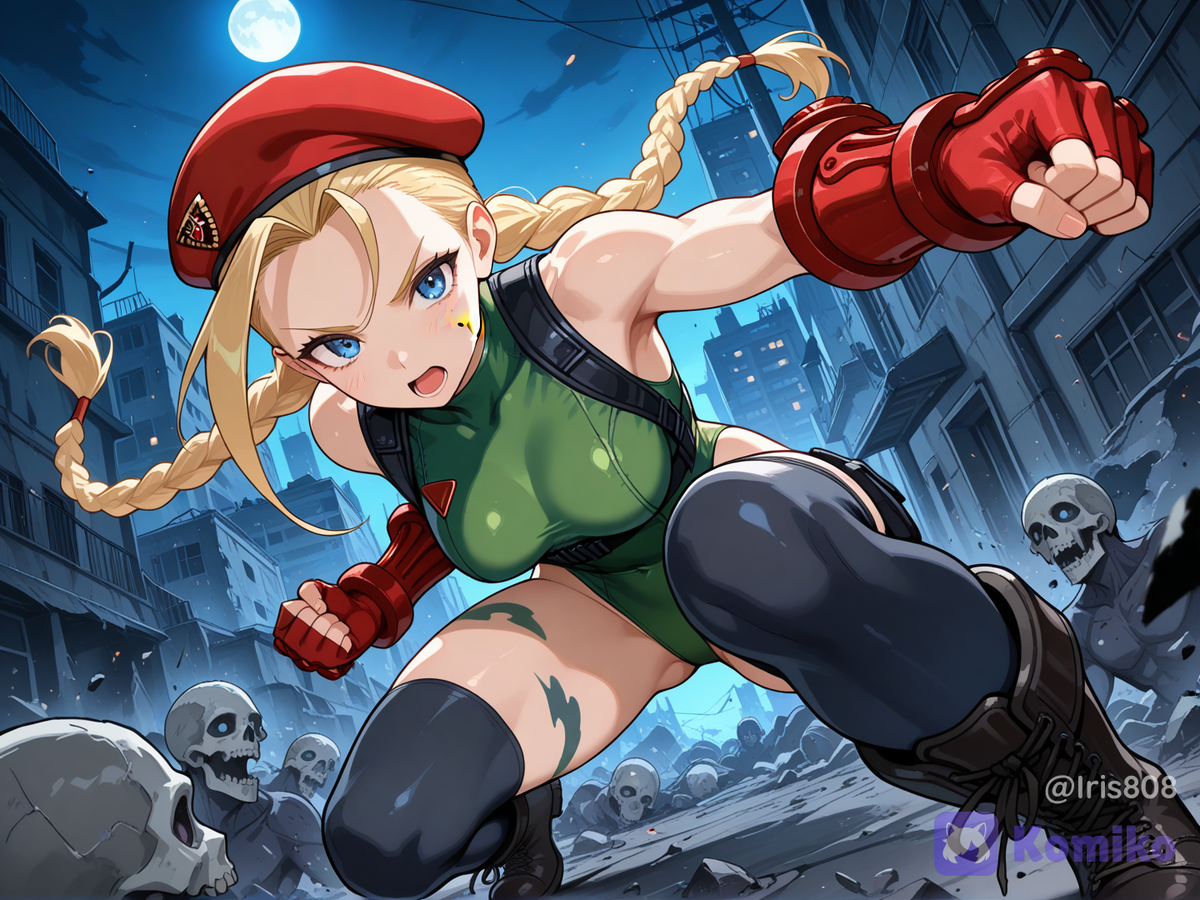 Cammy vs zombies