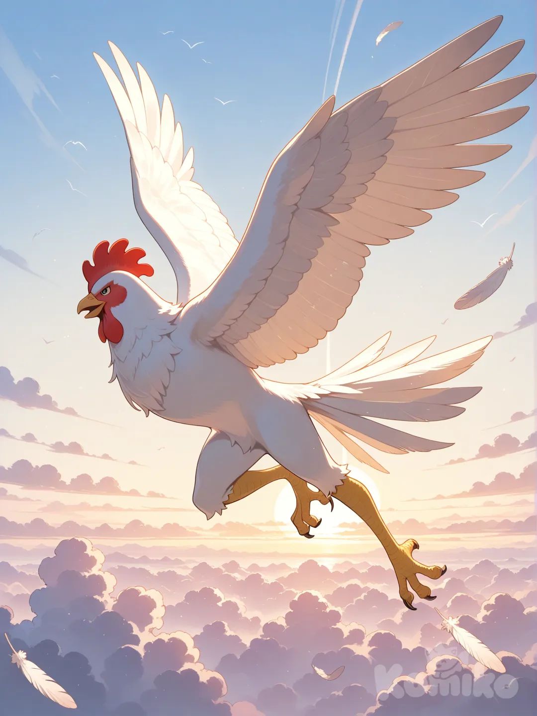 Pollo volador