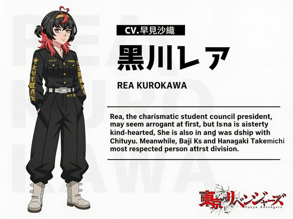 Rea Kurokawa hội trưởng dễ thương 💖