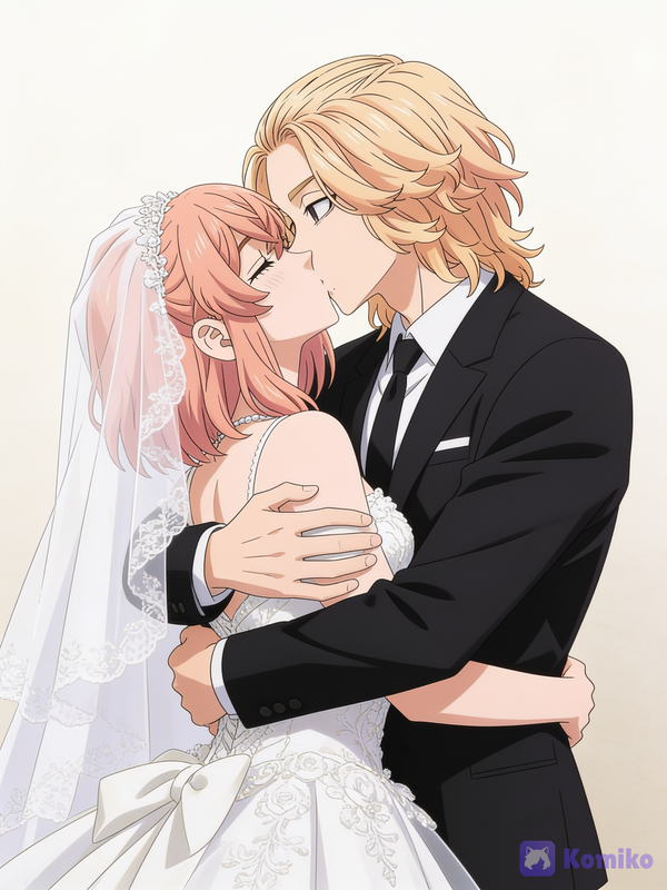 Mikey & Hina hôn cưới nè 💕