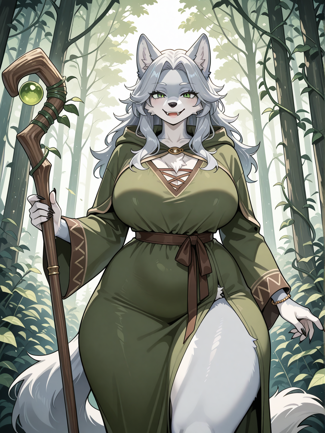 Druid, werewolf, mommy, furry