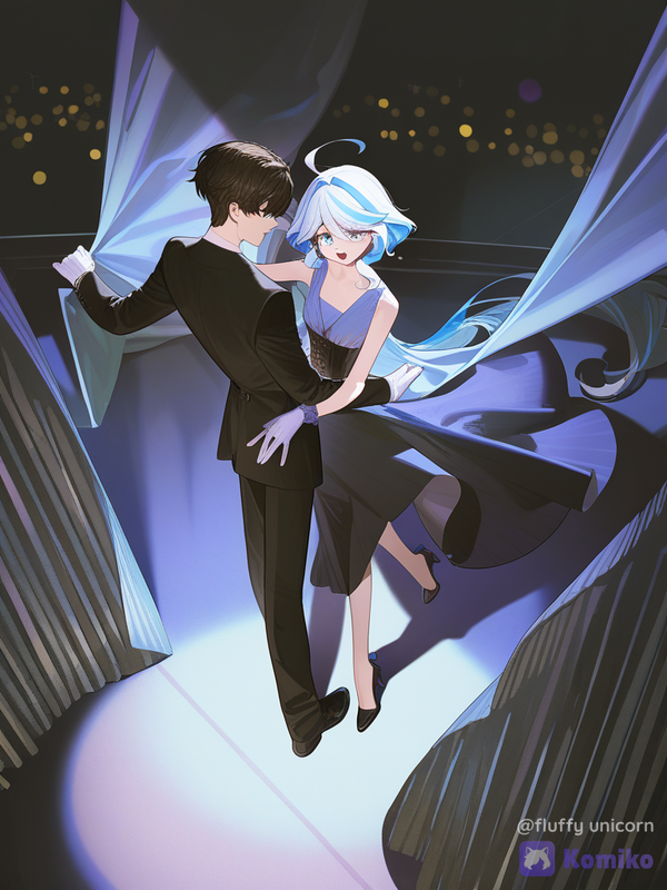 Couple in dance