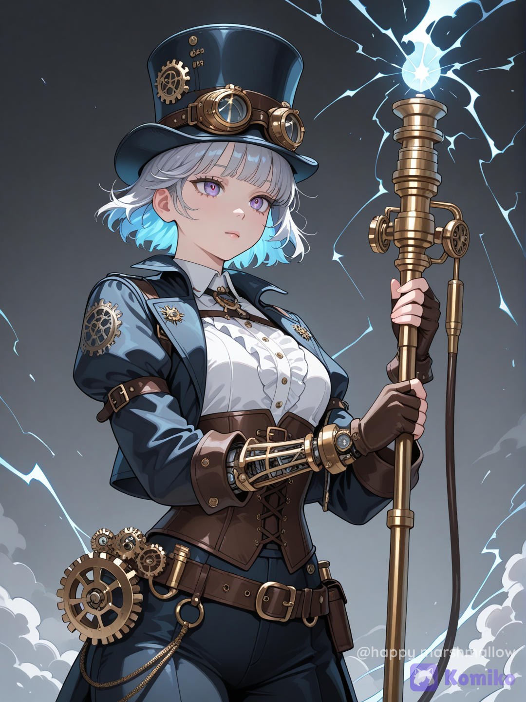 Sophie, mage steampunk