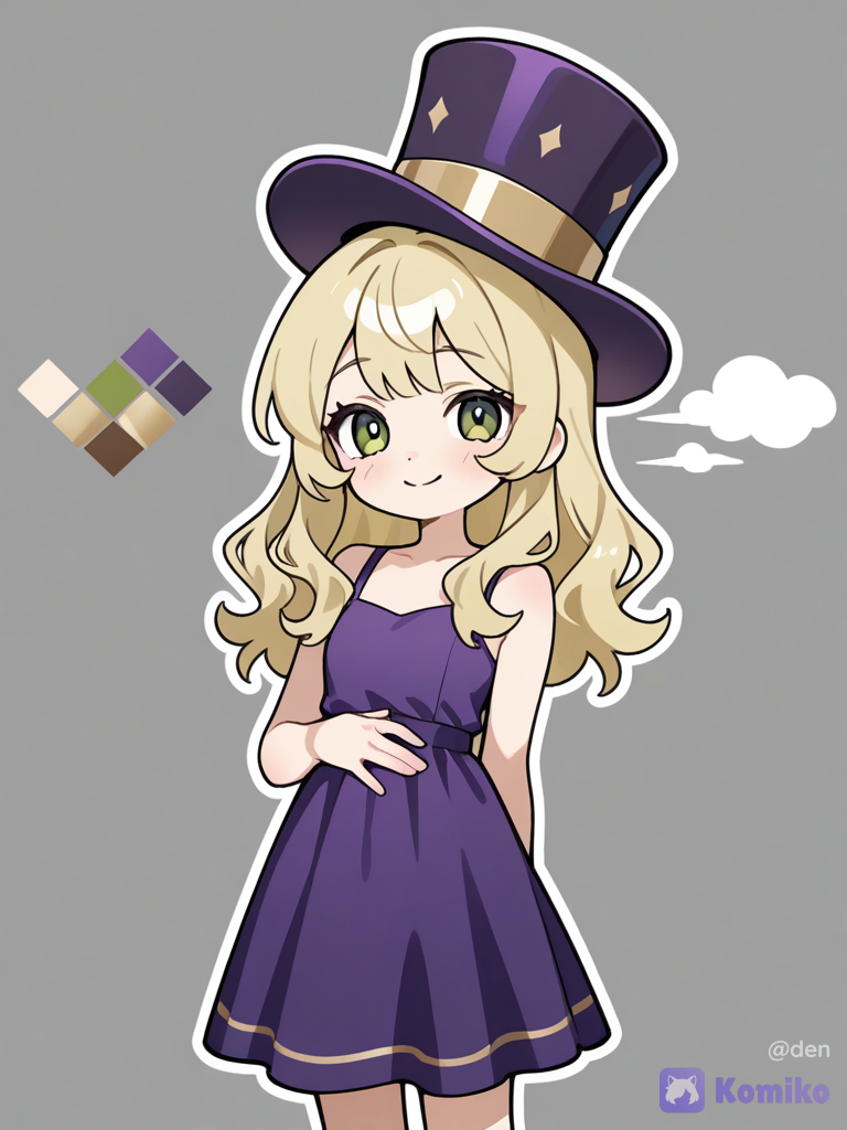 I don't know if I've unintentionally turned her into a strange little girl or if this is my daughter