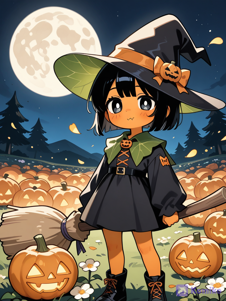 Even though it's not Halloween yet, it's still very cute🧡💚🖤