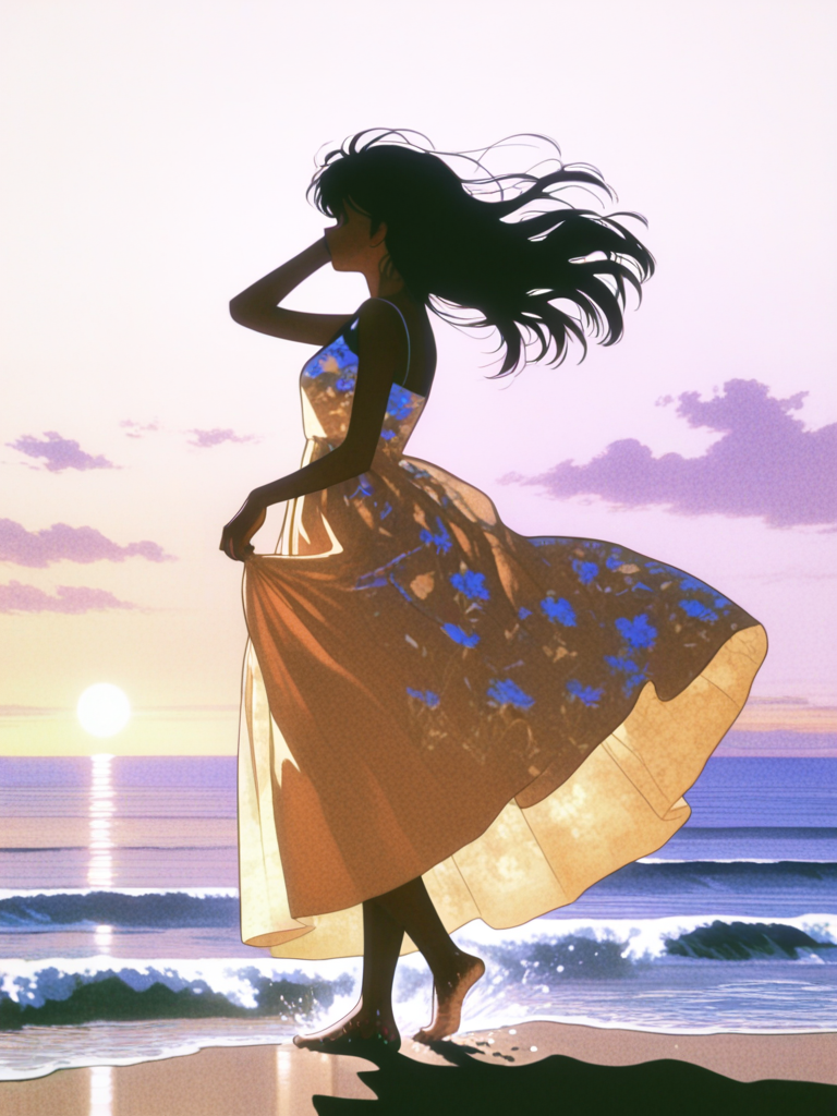 Sunset at the beach...
