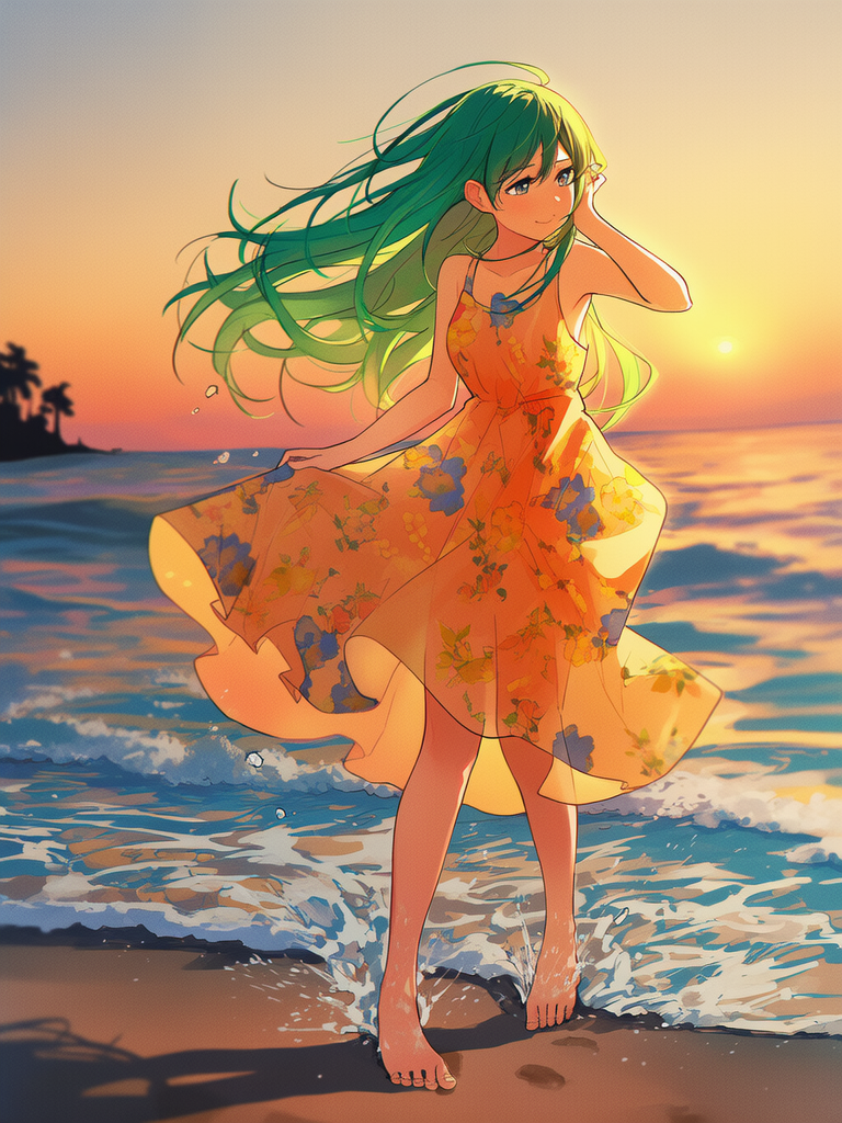 Sunset at the beach...11