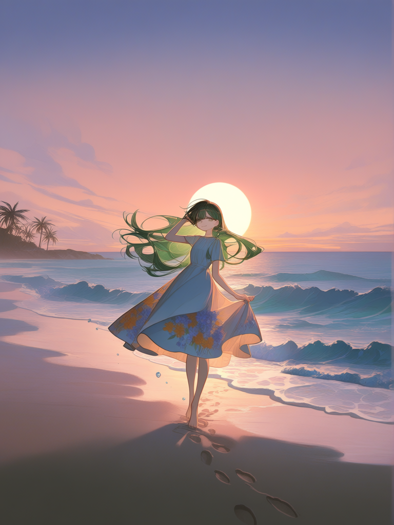 Sunset at the beach...3