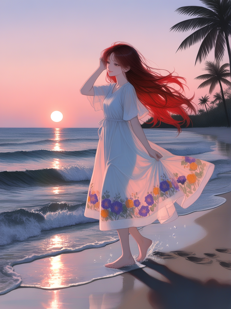 Sunset at the beach...6