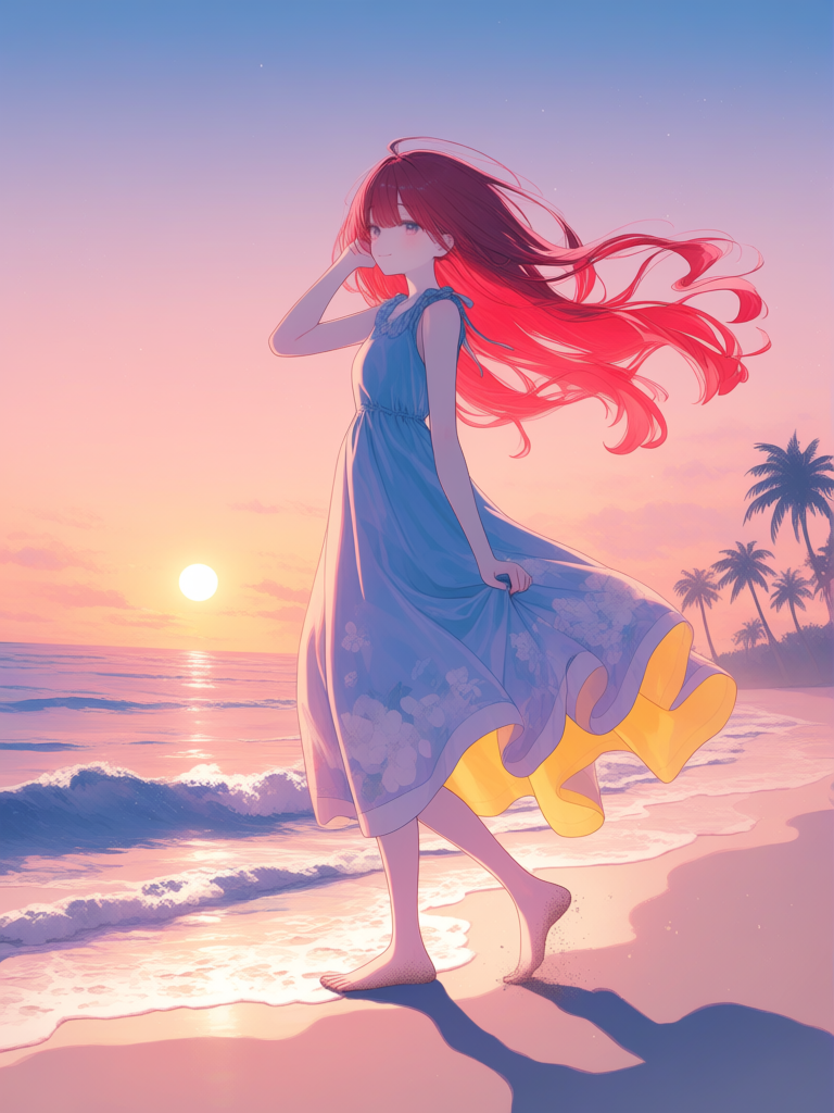 Sunset at the beach...7