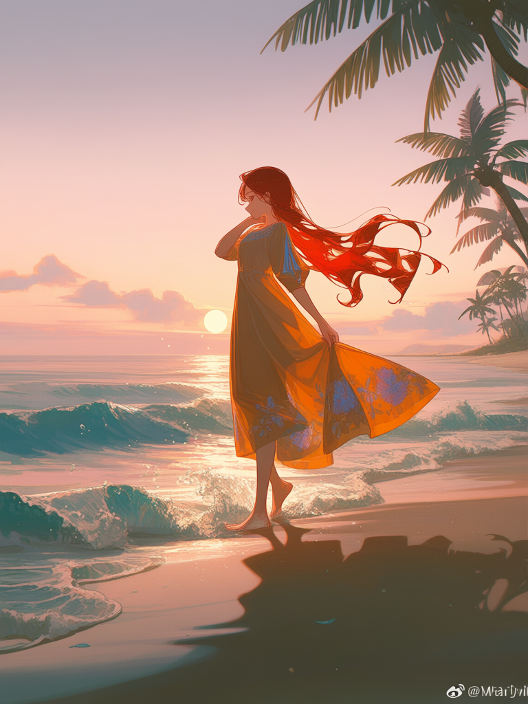 Sunset at the beach...8