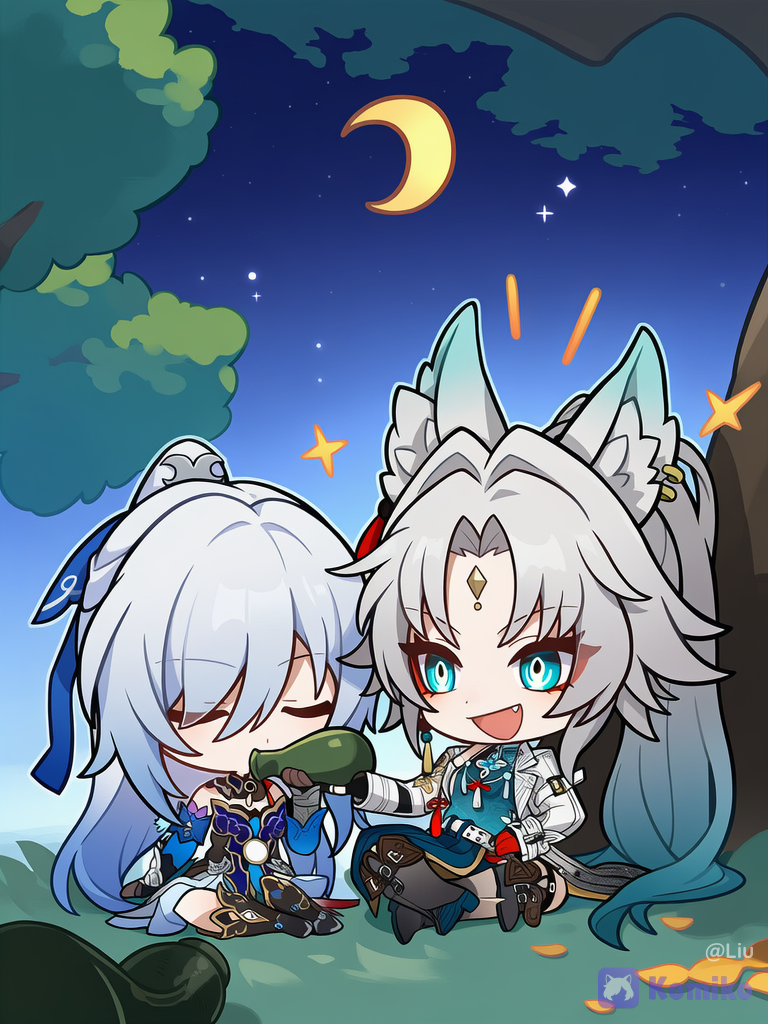 Drinking together