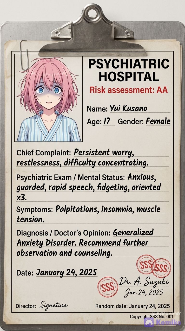 Yui's Medical Record