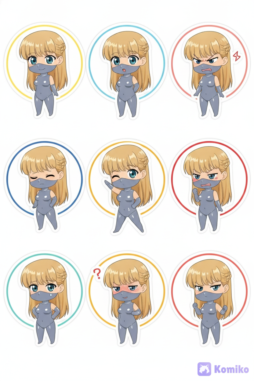 Helena's Chibi Stickers