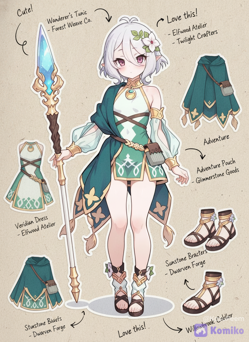 Analyzing Kokkoro's outfit