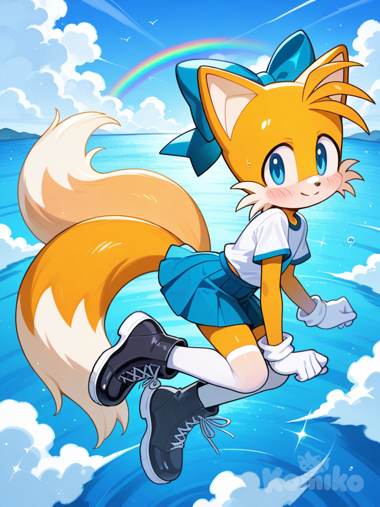 Tails the femboy fox