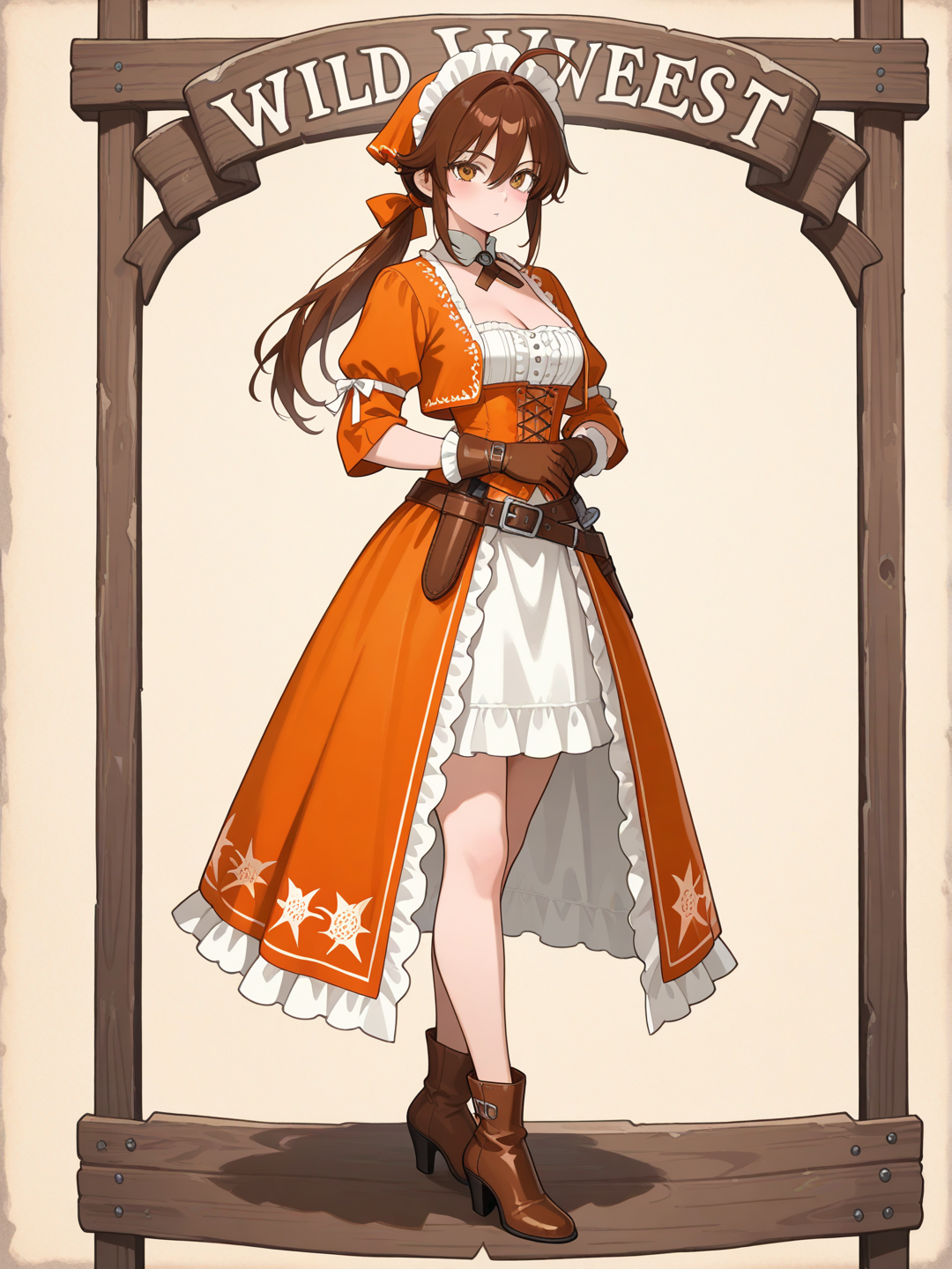 Wild West Show Girl 