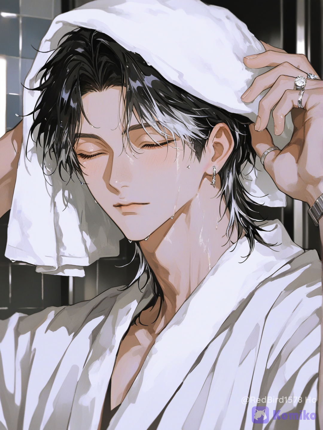 Man with A Towel