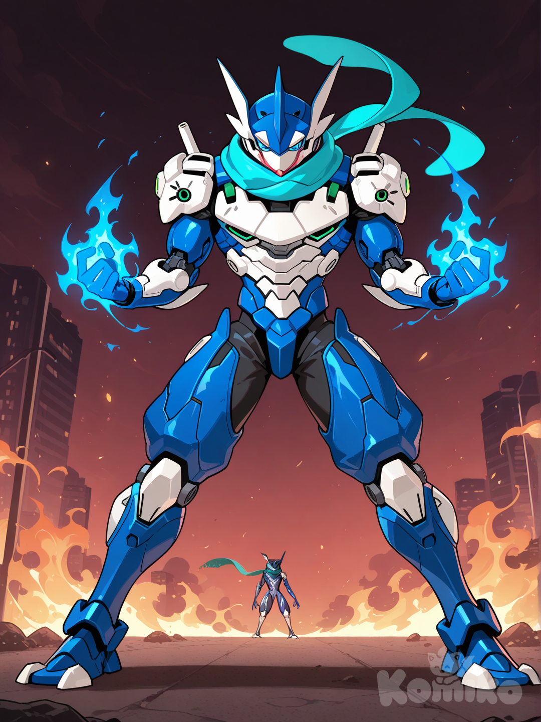 Invincible Enzianblau