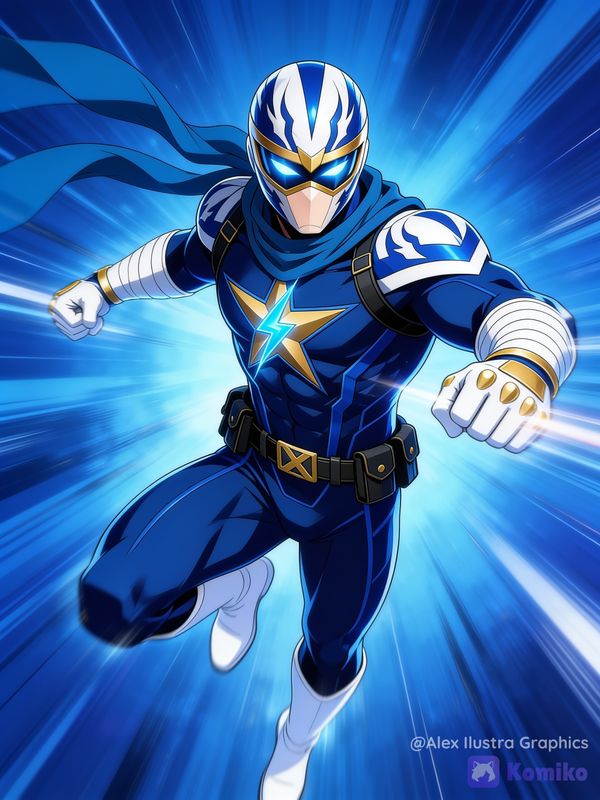 Hero on his way